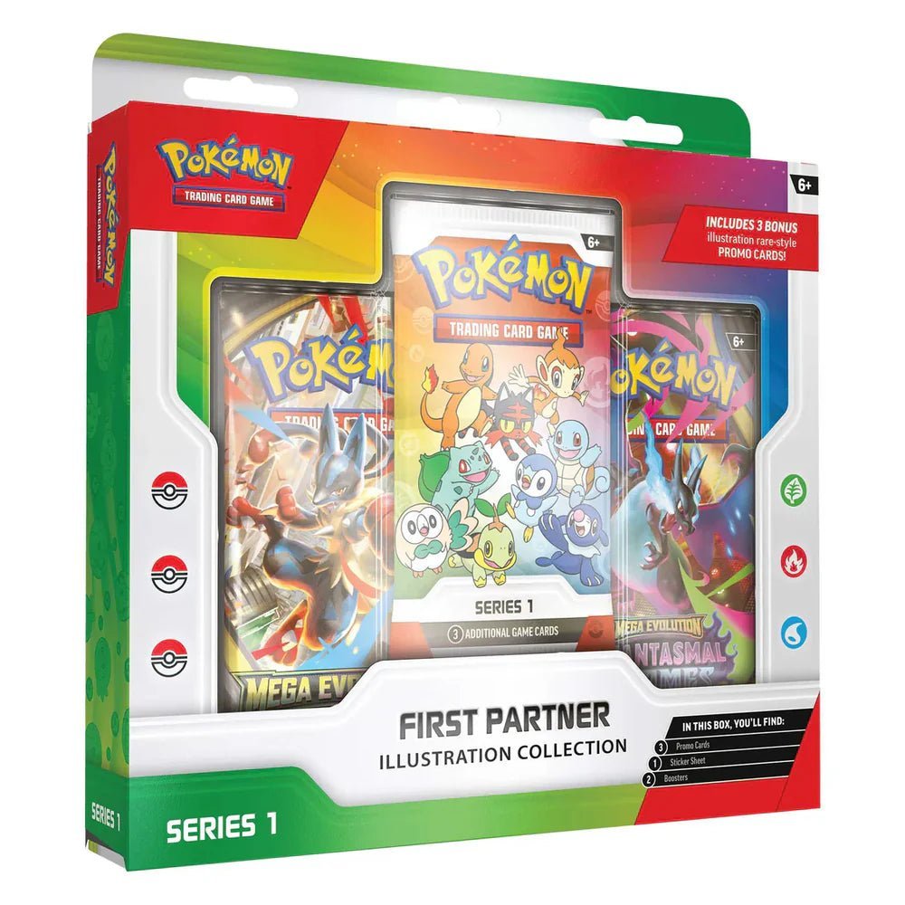 pokemon-first-partner-illustration-collection-pokemon-6253456 POKÉMON FIRST PARTNER ILLUSTRATION COLLECTION - Games Collections - Image 1