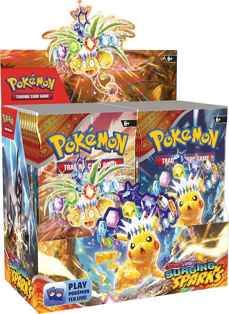 pokemon-surging-sparks-booster-box-pokemon-1186610 Pokemon - Surging Sparks - Booster box - Games Collections - Image 1