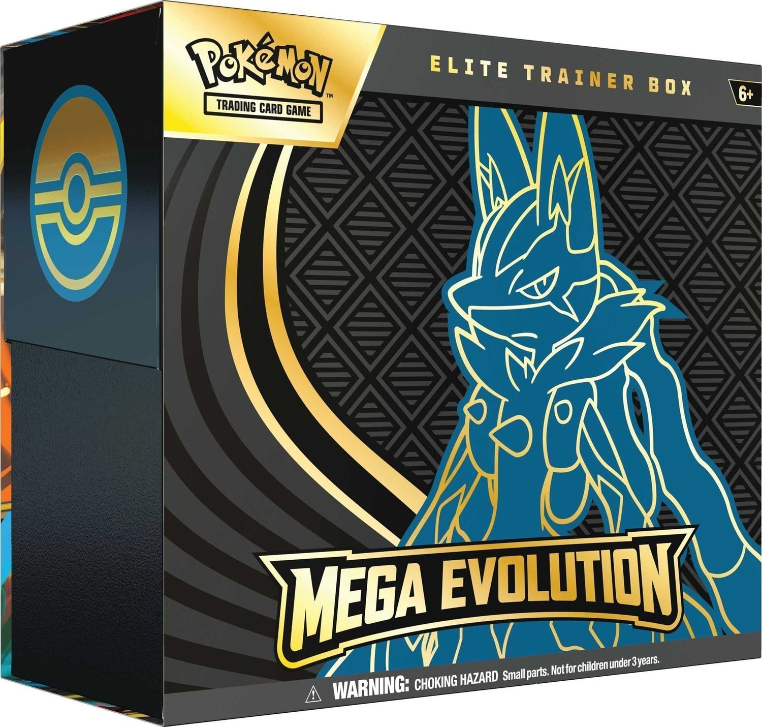 pokemon-tcg-mega-evolution-elite-trainer-box-lucario-pokemon-9150256 Pokémon TCG: Mega Evolution - Elite Trainer Box - Lucario - Games Collections - Image 1