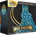 (RIPPED SEAL) Pokémon TCG: Mega Evolution - Elite Trainer Box - Lucario - Games Collections