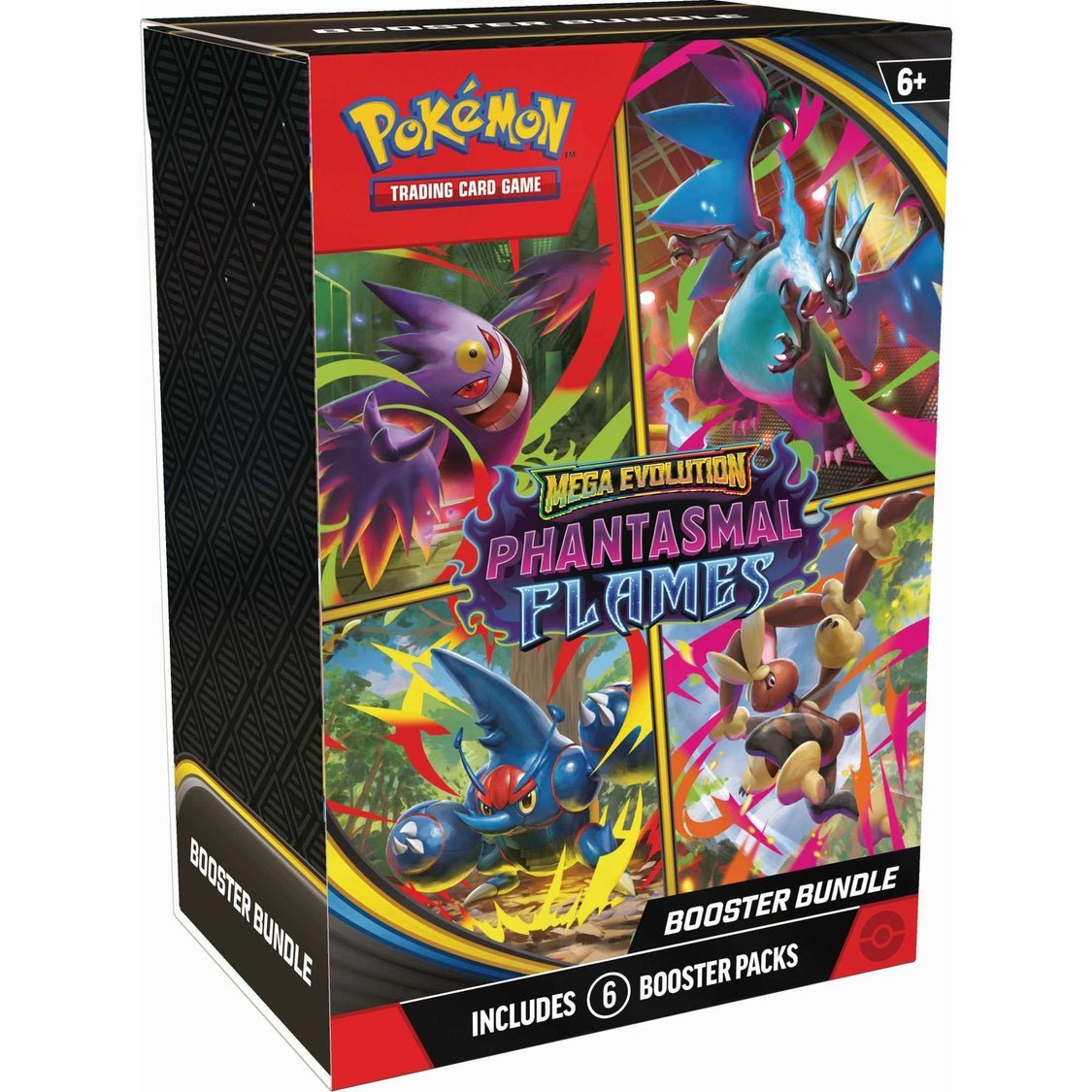 pokemon-tcg-mega-evolution-phantasmal-flames-booster-bundle-pokemon-2127163 Pokémon TCG: Mega Evolution Phantasmal Flames - Booster Bundle - Games Collections - Image 1