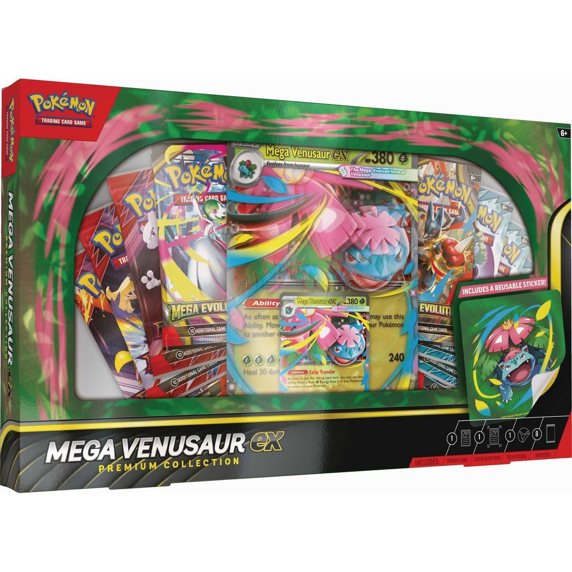pokemon-tcg-mega-venusaur-ex-premium-collection-pokemon-9335400 Pokémon TCG: Mega Venusaur ex Premium Collection - Games Collections - Image 1